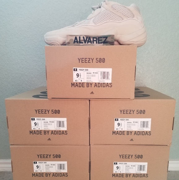 yeezy 500 shoe box